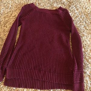 American Eagle waffle knit jegging sweater